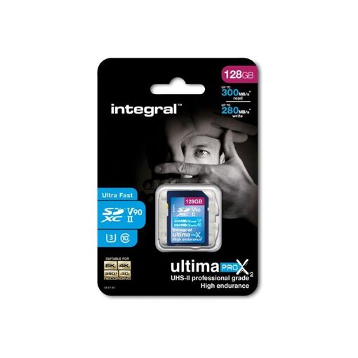 Integral UltimaPro X2 128GB Flash Memory Card