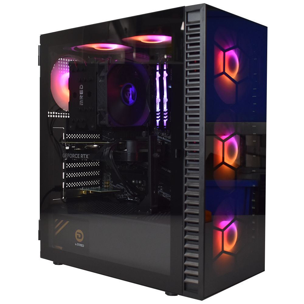 PC de escritorio MRED R7 16GB 1TB GeForce RTX 4060