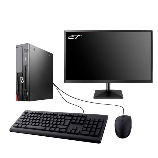 Monitor de juego Fujitsu D556 27'' RTX 3050 i5-6500 16GB RAM 1TB SSD Win11 WiFi