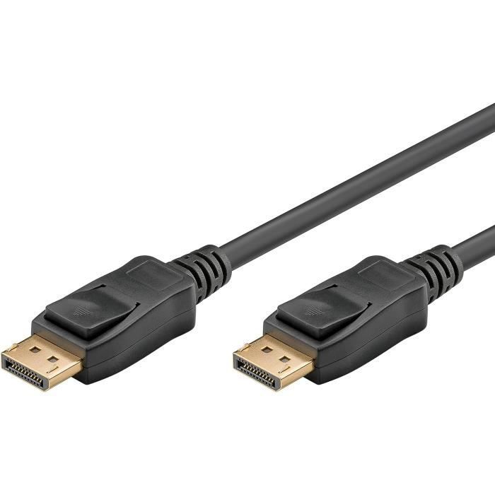 Goobay DisplayPort 2.1 Male-Male Cable - 1m