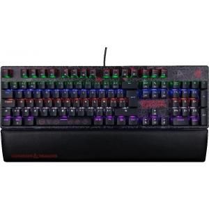Clavier mécanique Konix Dungeons & Dragons (Gris, Taille : Standard, Couleur : Gris)