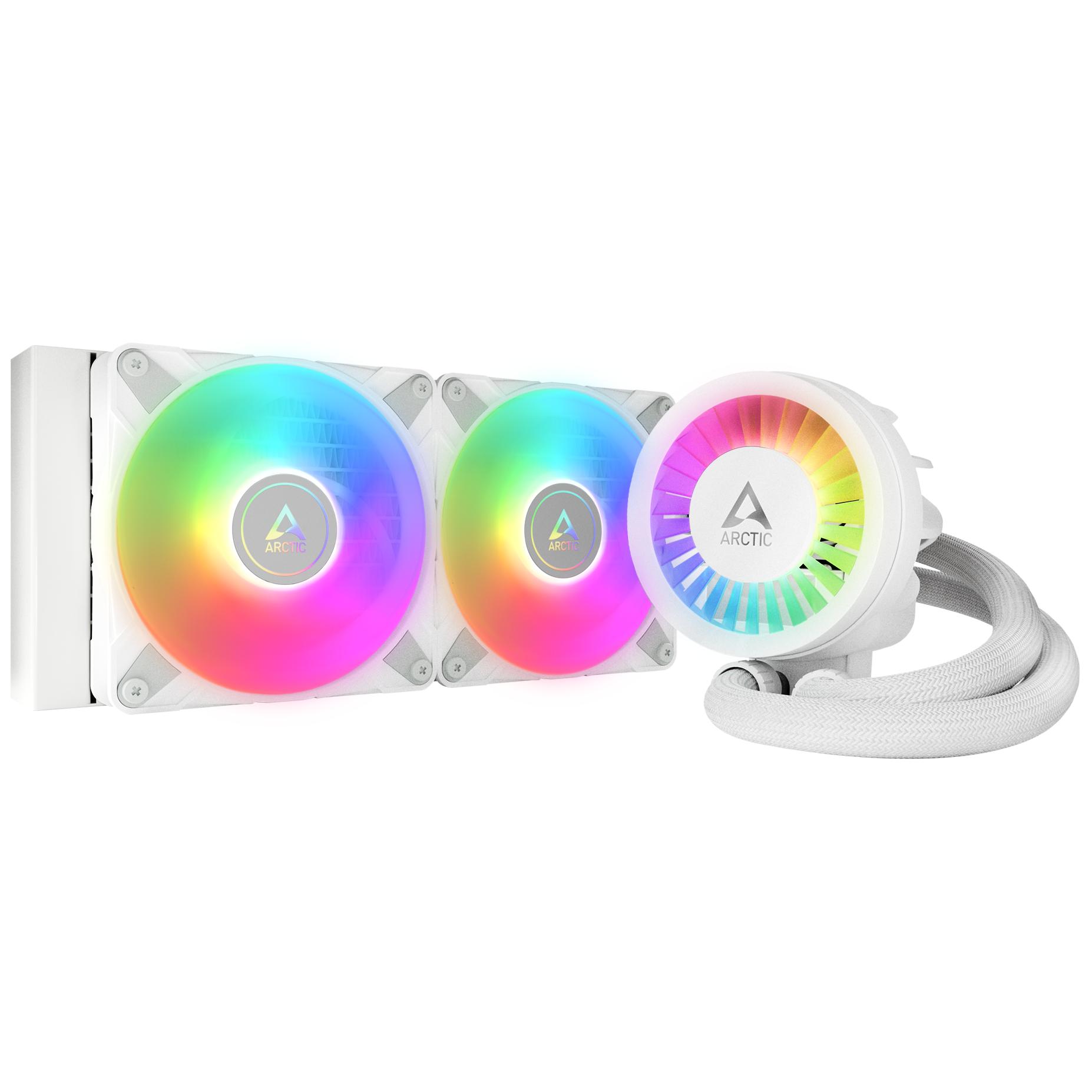 ARCTIC Liquid Freezer III 240 A-RGB All-in-One Liquid CPU Cooler - White