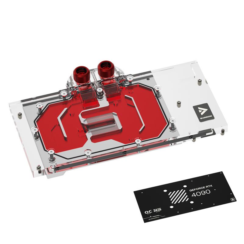Barrow LRC 2.0 RTX 4090 Suprim/Trio Aurora RGB Black Acrylic