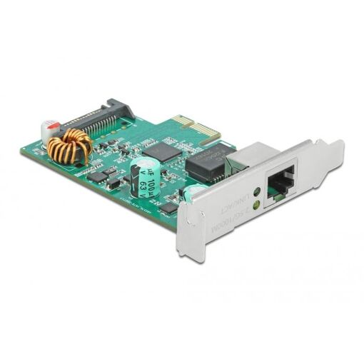 Delock PCI Express x1 to 2.5 Gigabit LAN PoE+ Card