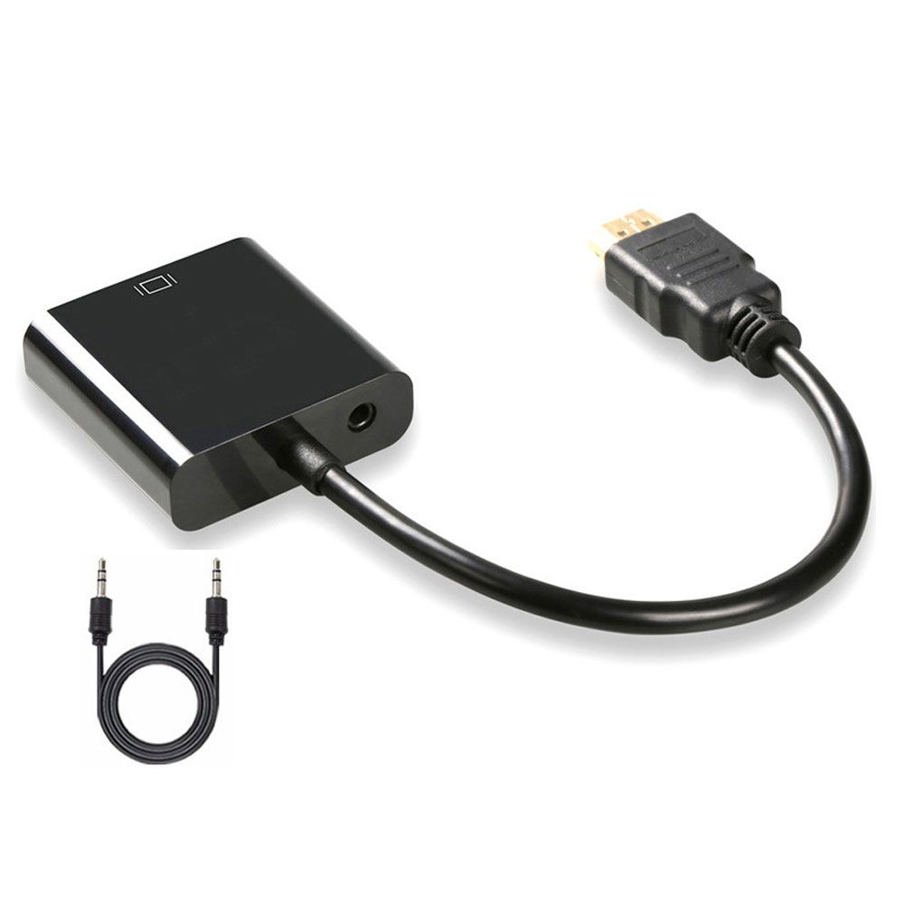 Nipseyteko HDMI to VGA Adapter (2-Pack) - Male to Female