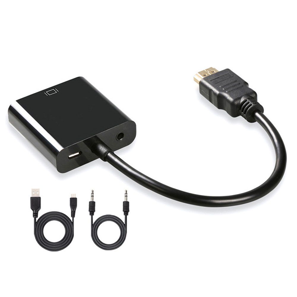 Nipseyteko HDMI to VGA Adapter Bundle (3 Pack)