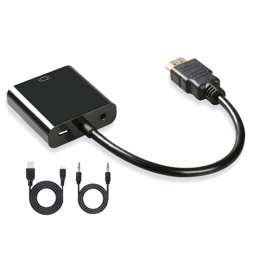 Kit Adaptador Nipseyteko HDMI a VGA (3 Unidades)