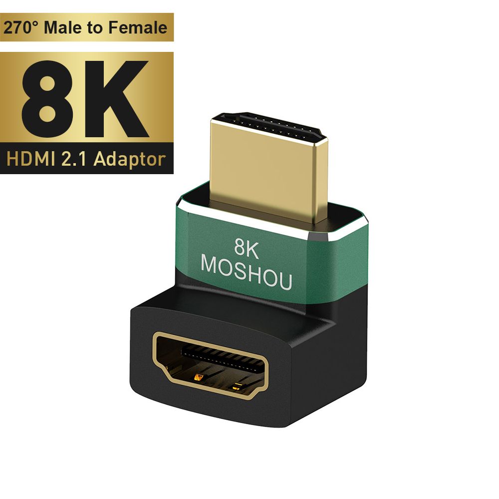 Nipseyteko HDMI 2.1 8K Male to Female Adapter