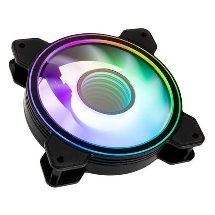 Kolink Umbra Void HDB ARGB 120mm LED PWM Fan - Black/White
