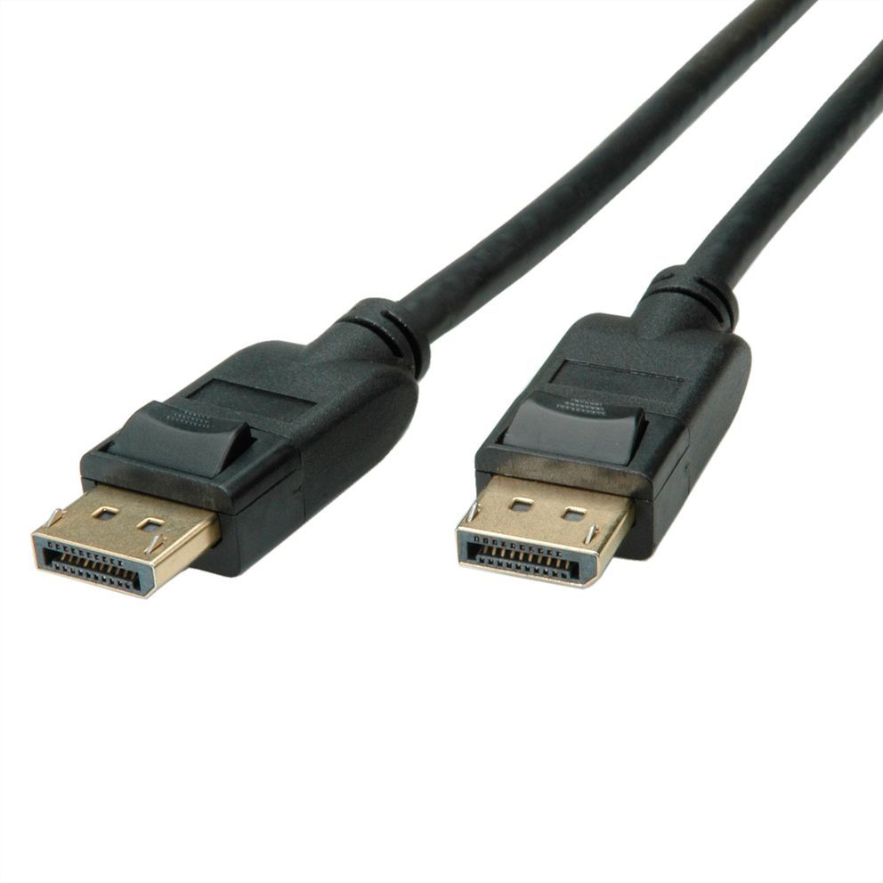 Roline Green DisplayPort Cable - 3m, Black