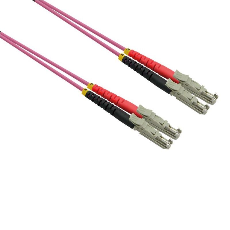 Roline OM4 Fiber Optic Cable, 1m, E-2000 (LSH)