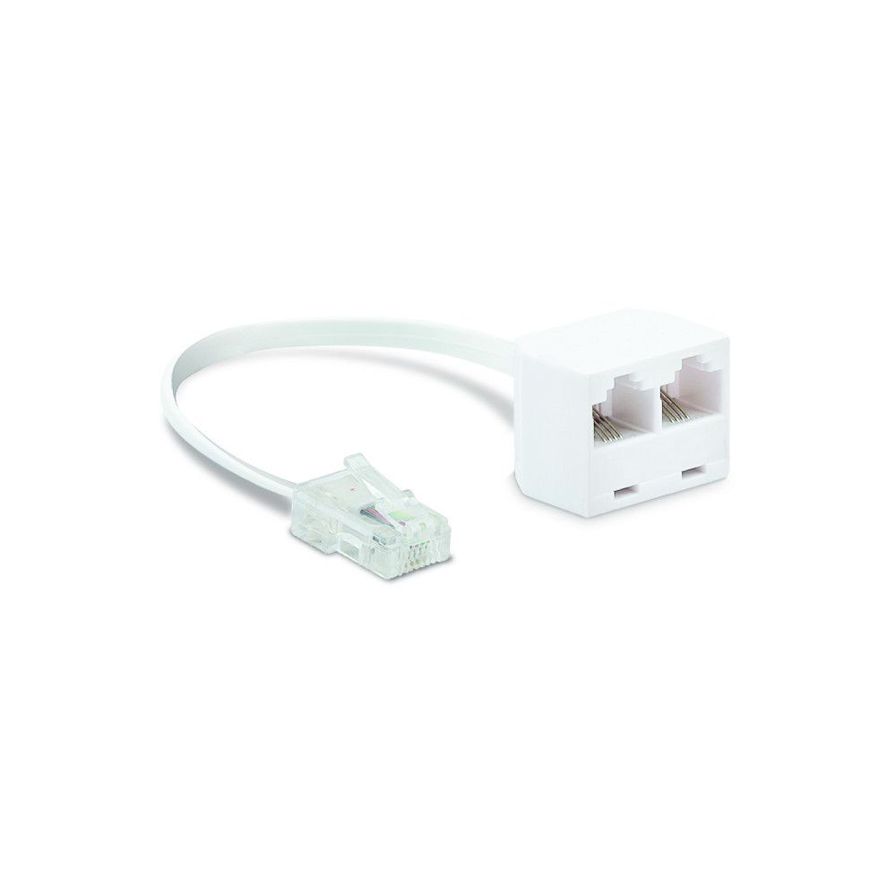 Metronic RJ45 Male to 2x RJ11 Female Splitter