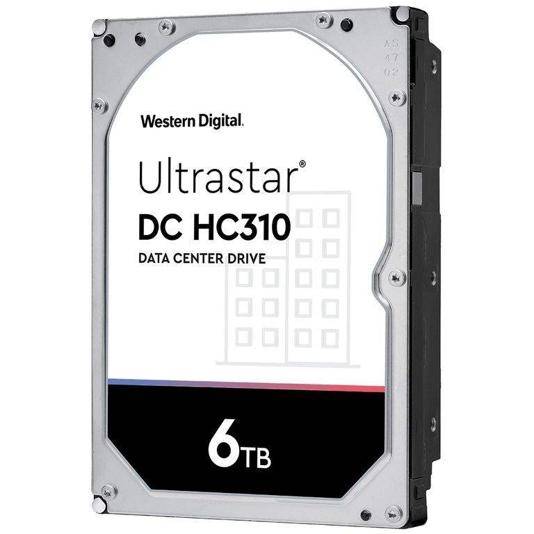 Western Digital Ultrastar DC HC310 6TB HDD, 7200 RPM, 256MB Cache, 3.5" SATA III