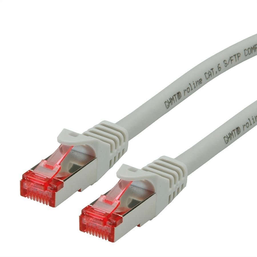 Roline 1m Cat6 S/FTP Network Cable (Grey)