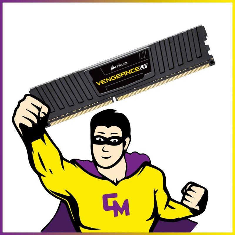 Corsair Vengeance LP 4GB DDR3 RAM (CML16GX3M4A1600C9)