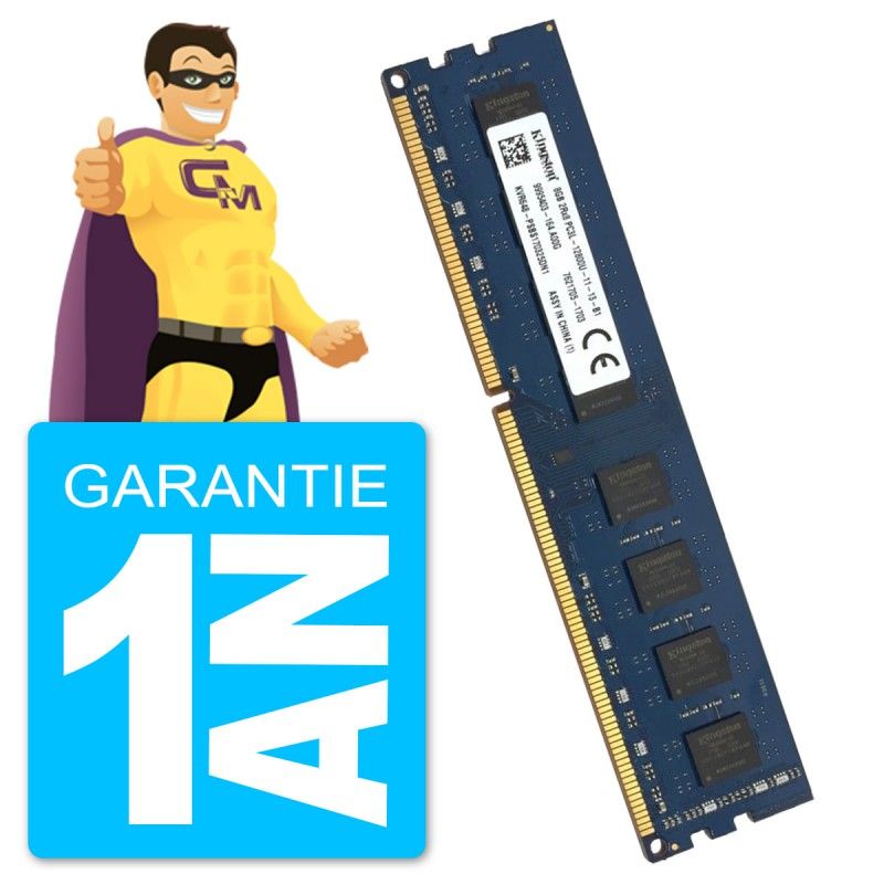 8GB DDR3L RAM (PC3L-12800U) - Kingston 9995403-164.A00G