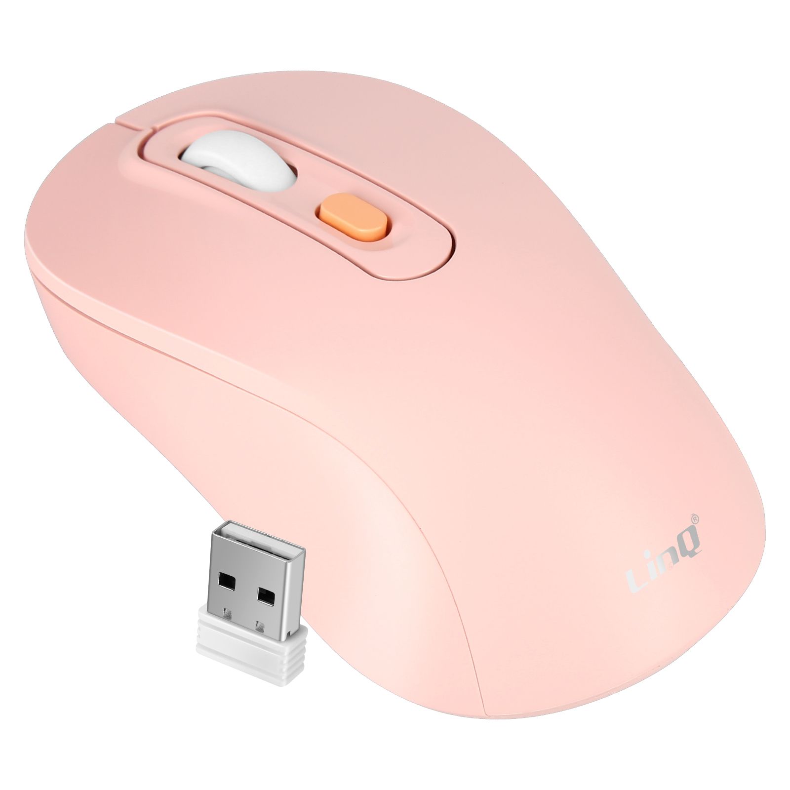 LinQ Wireless Optical Mouse with Bluetooth & WiFi 2.4Ghz