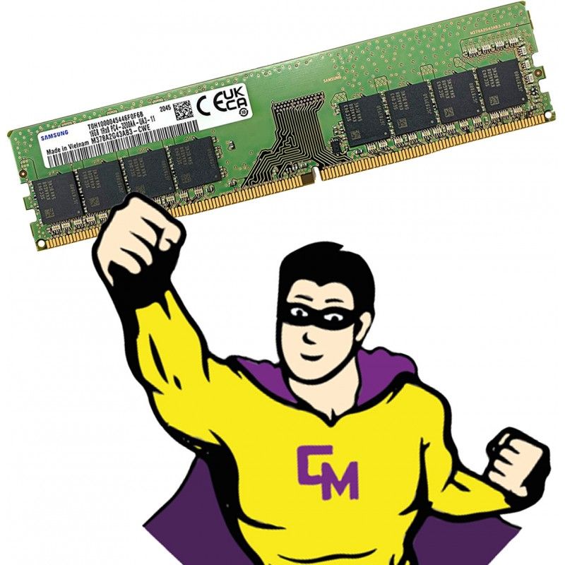 Samsung 16GB DDR4 RAM (M378A2G43AB3-CWE) - 3200MHz, CL22