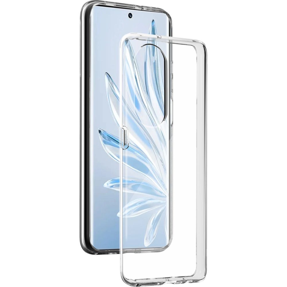 Bigben Connected Silisoft Transparent Honor 70 Case - Protection Élégante pour Honor 70