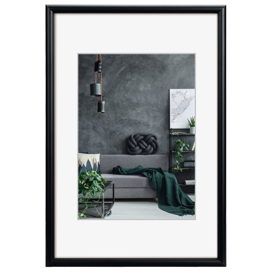 Hama Detroit Aluminum Frame, Black, 50 x 70 cm