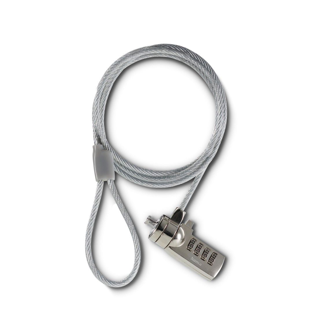 Hama Anti-Theft Cable Lock, Steel, 4-Digit Combination