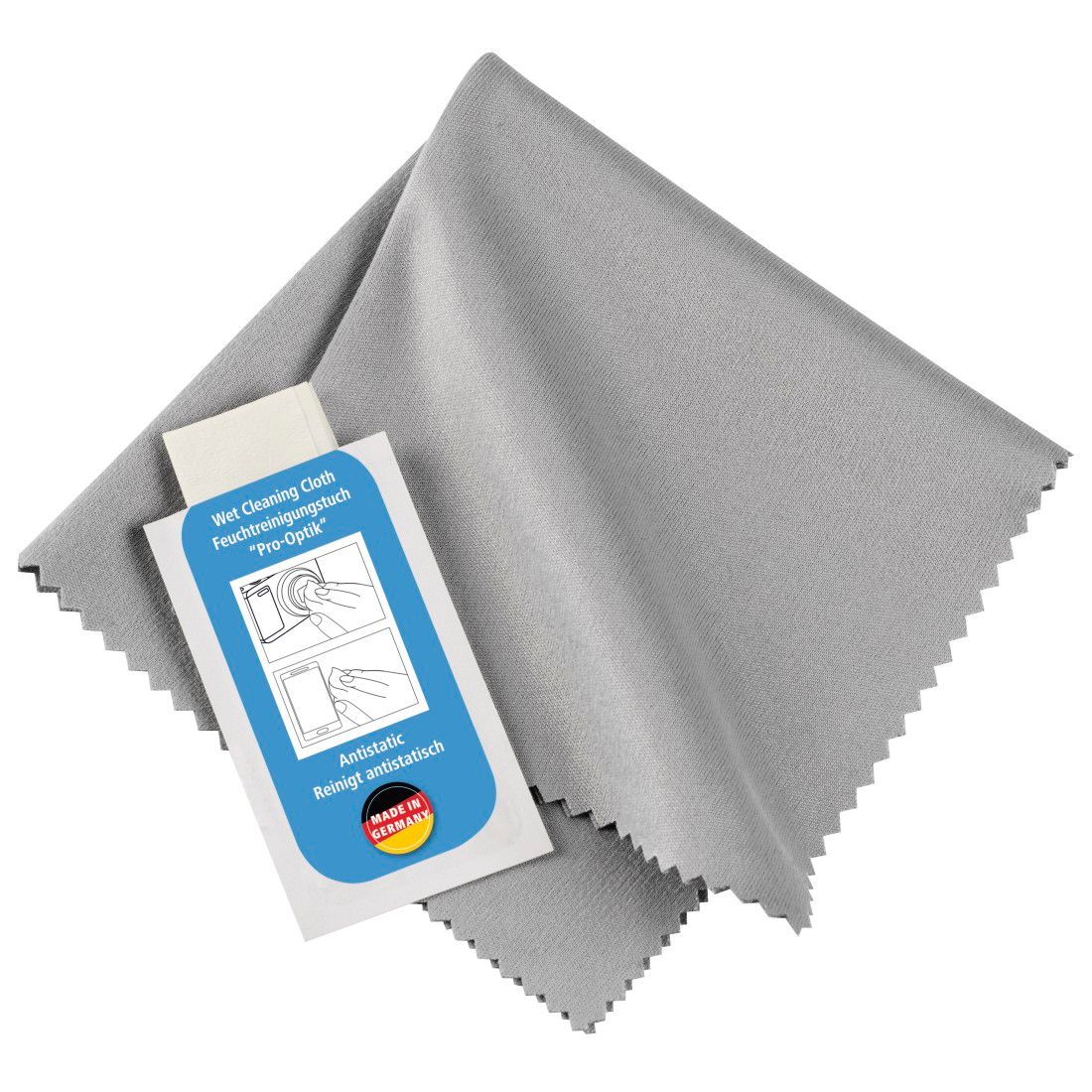 Hama Pro-Optik Cleaning Kit (30 Wet Wipes & Microfibre Cloth)