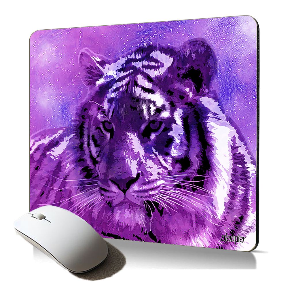 Mauspad suave y antiadherente Utaupia con diseño de tigre de Bengala
