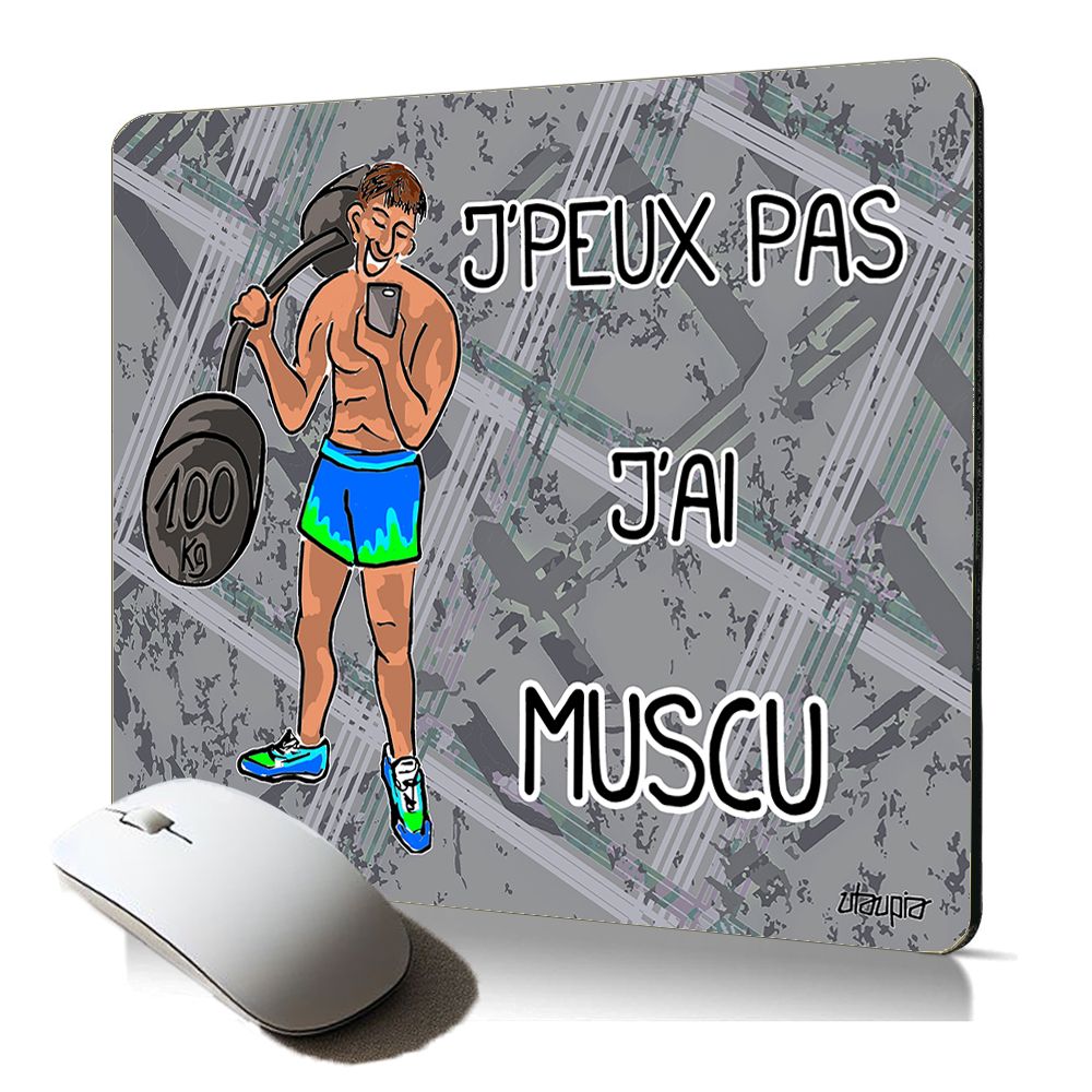 Utaupia Soft Mouse Pad - Crossfit Humor Personalized Gift