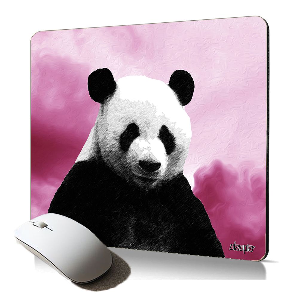 Utaupia Soft Panda Laptop Mouse Pad - Cloud Animal Design