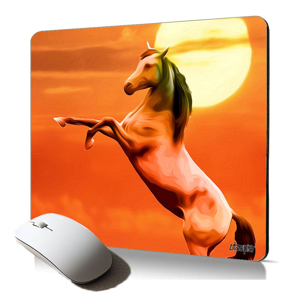 Utaupia Soft Horse Mouse Pad