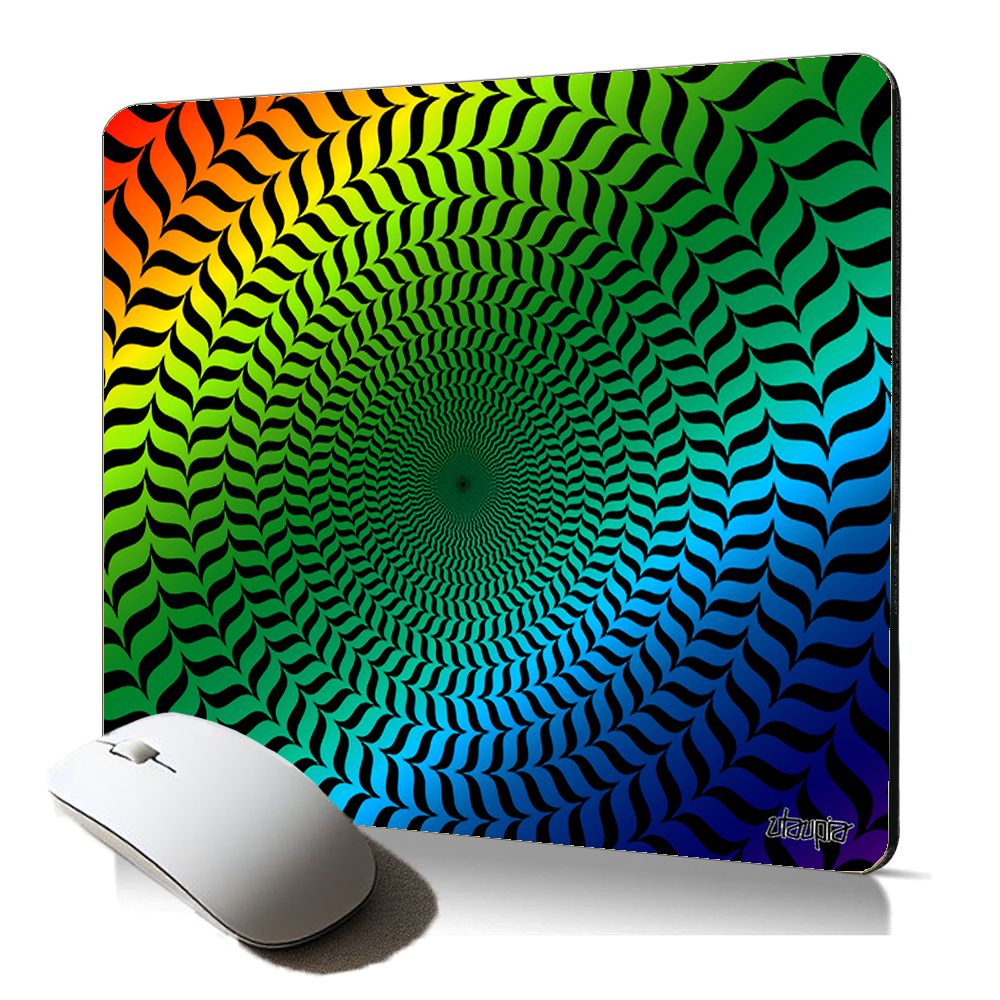 Utaupia Soft Optical Illusion Mouse Pad - French Design Accessory