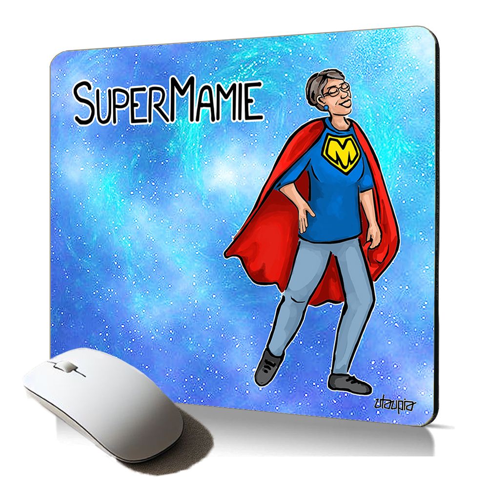 Utaupia Soft Mouse Pad - Super Granny Humor Gift