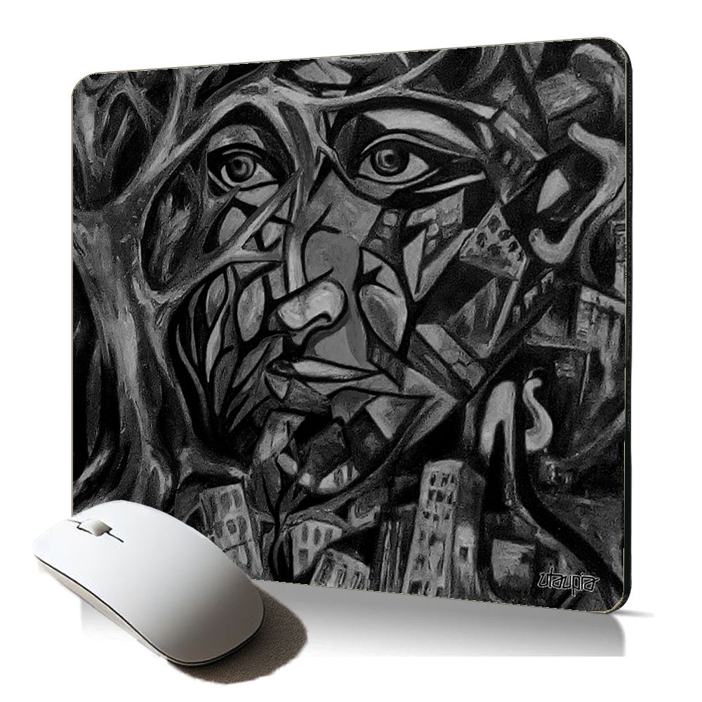 Utaupia Soft Mouse Pad with Street Art Design