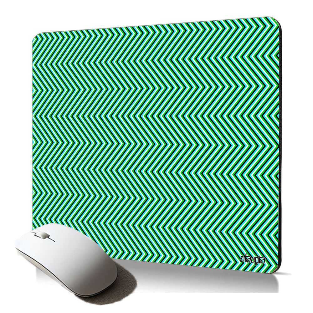 Utaupia Optic Illusion Zig Zag Mousepad