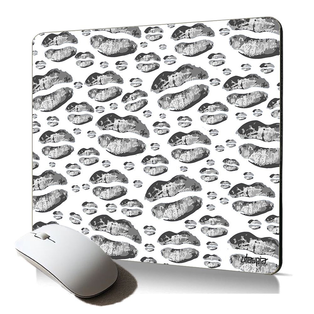 Tapis de souris souple Utaupia Lèvres Femmes - Ergonomique, Design Fantaisie