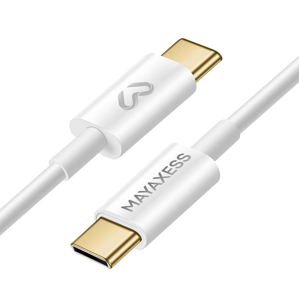 Mayaxess iPhone 17 USB-C to USB-C 1m Charging Cable - White
