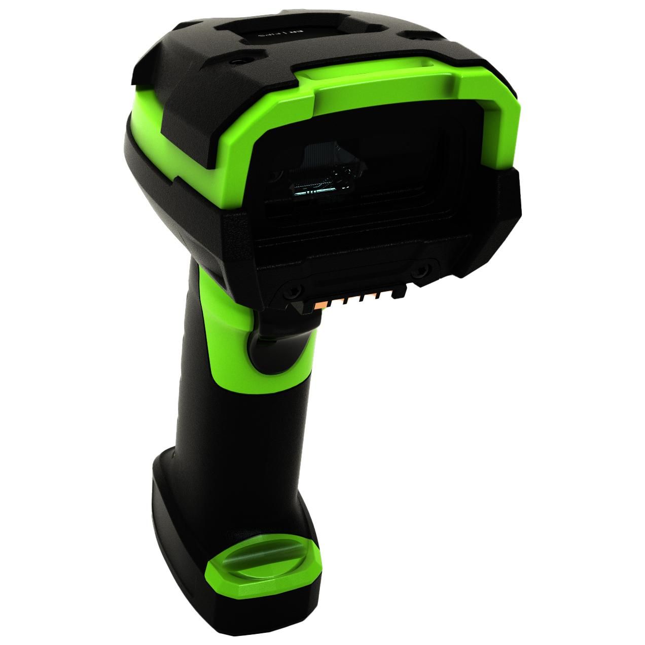 Zebra LI3678-ER 1D Portable Barcode Reader, Black/Green