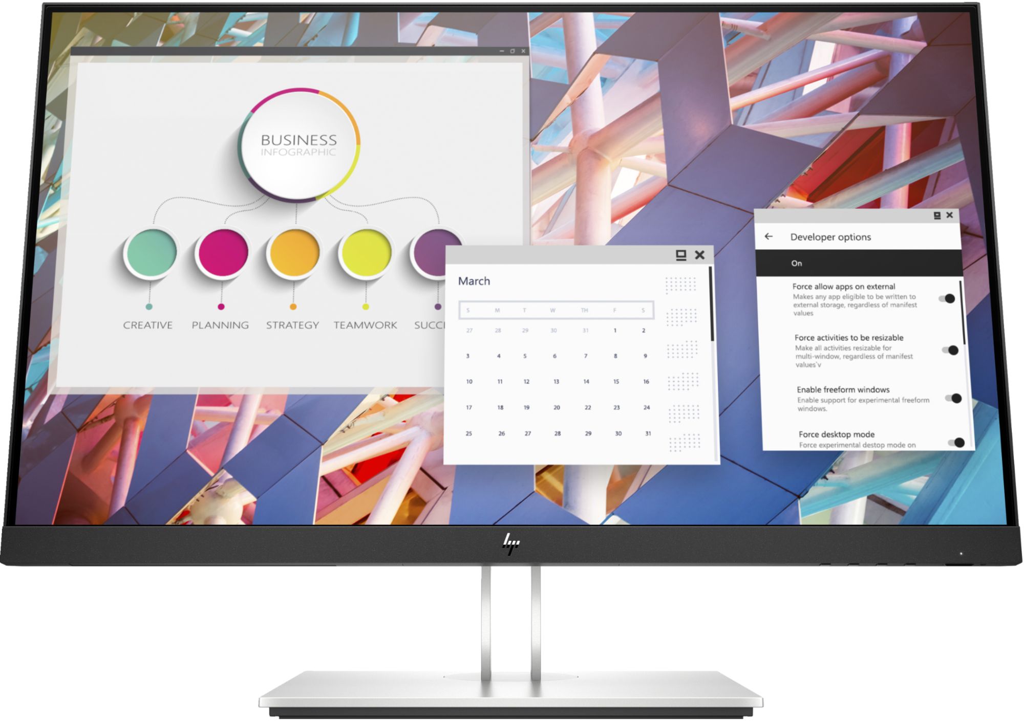 HP E-Series 24inch Full HD Monitor