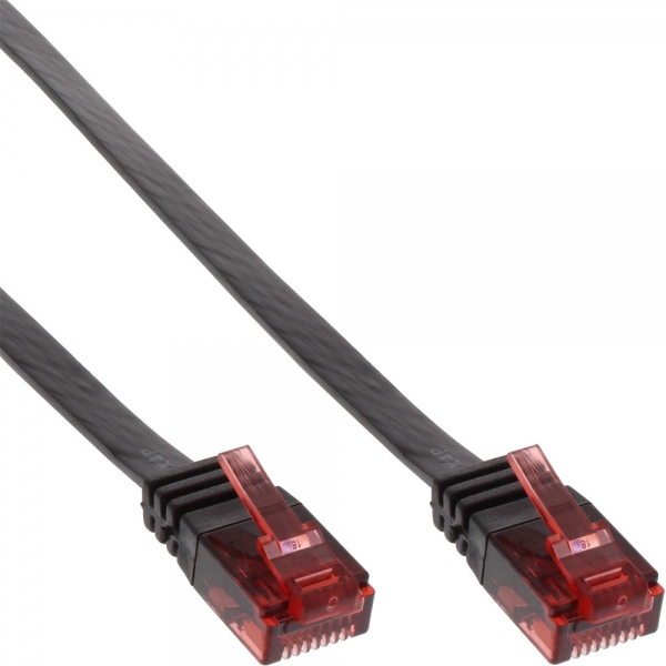 InLine Cat6 UTP Network Cable, 5m, Black