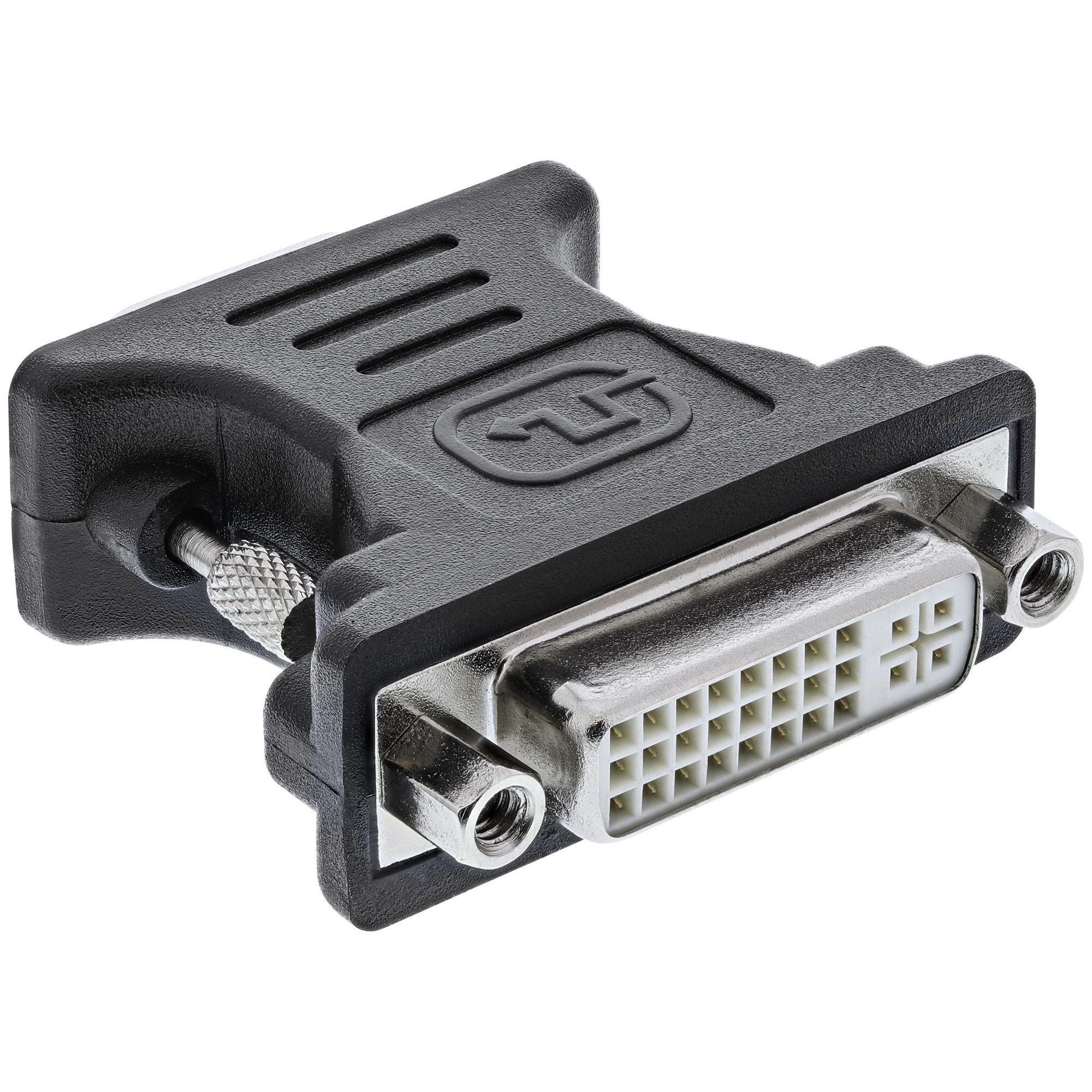 InLine HD15 VGA Cable Adapter Male Black