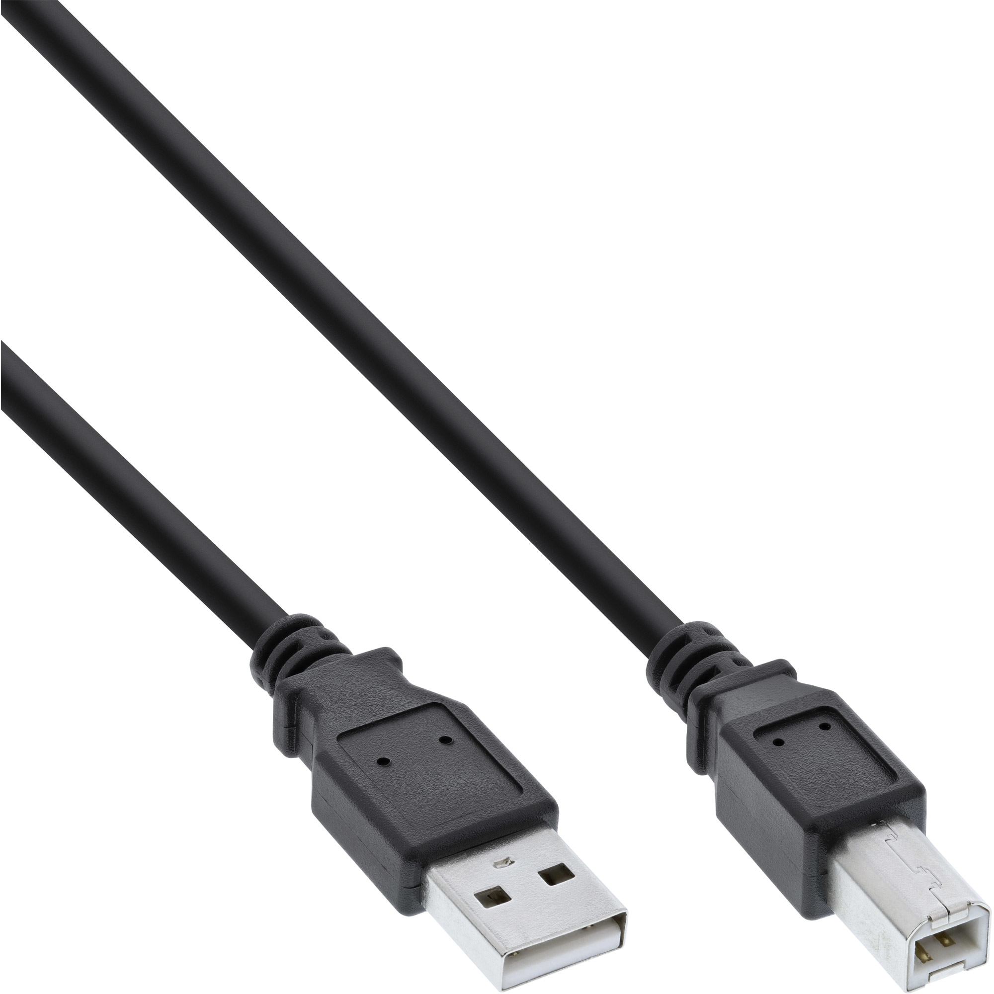 InLine 34550X USB Cable 0.5m A to B Black