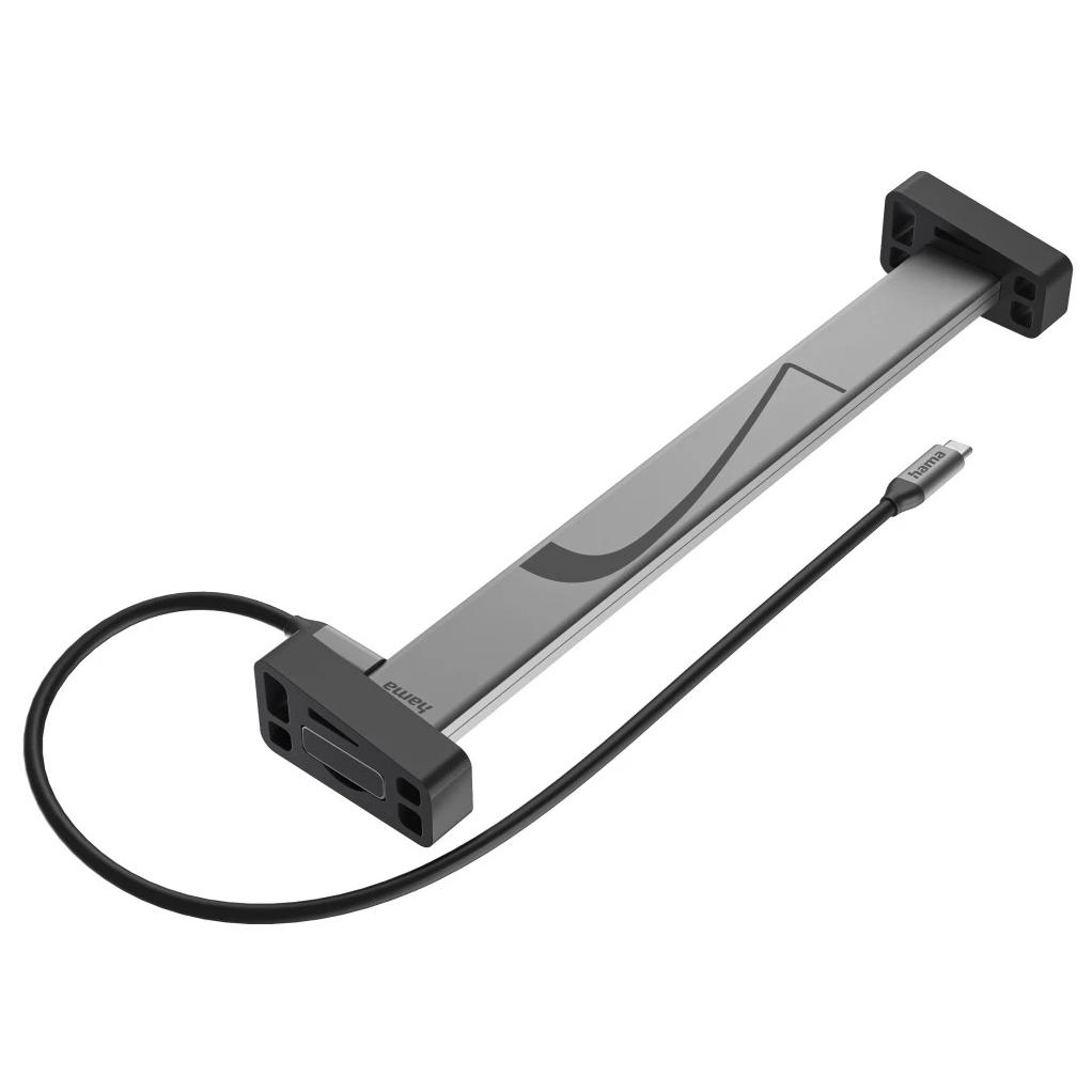 Hama Docking Station, Black and Grey