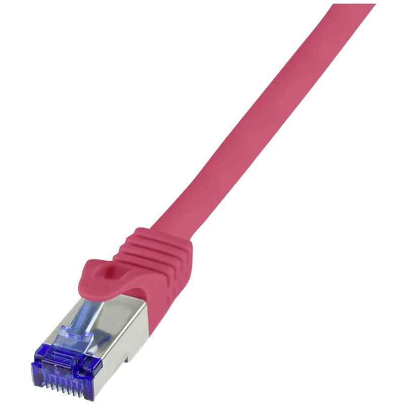 LogiLink Cat.6A RJ45 S/FTP Cable, 20m, Red