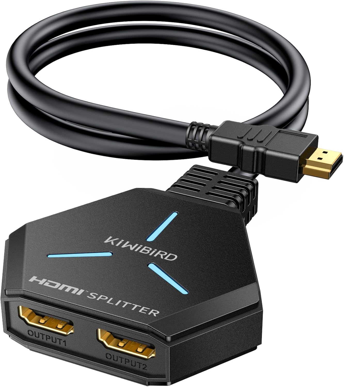 KiwiBird HDMI Splitter - 2-Port Duplicator