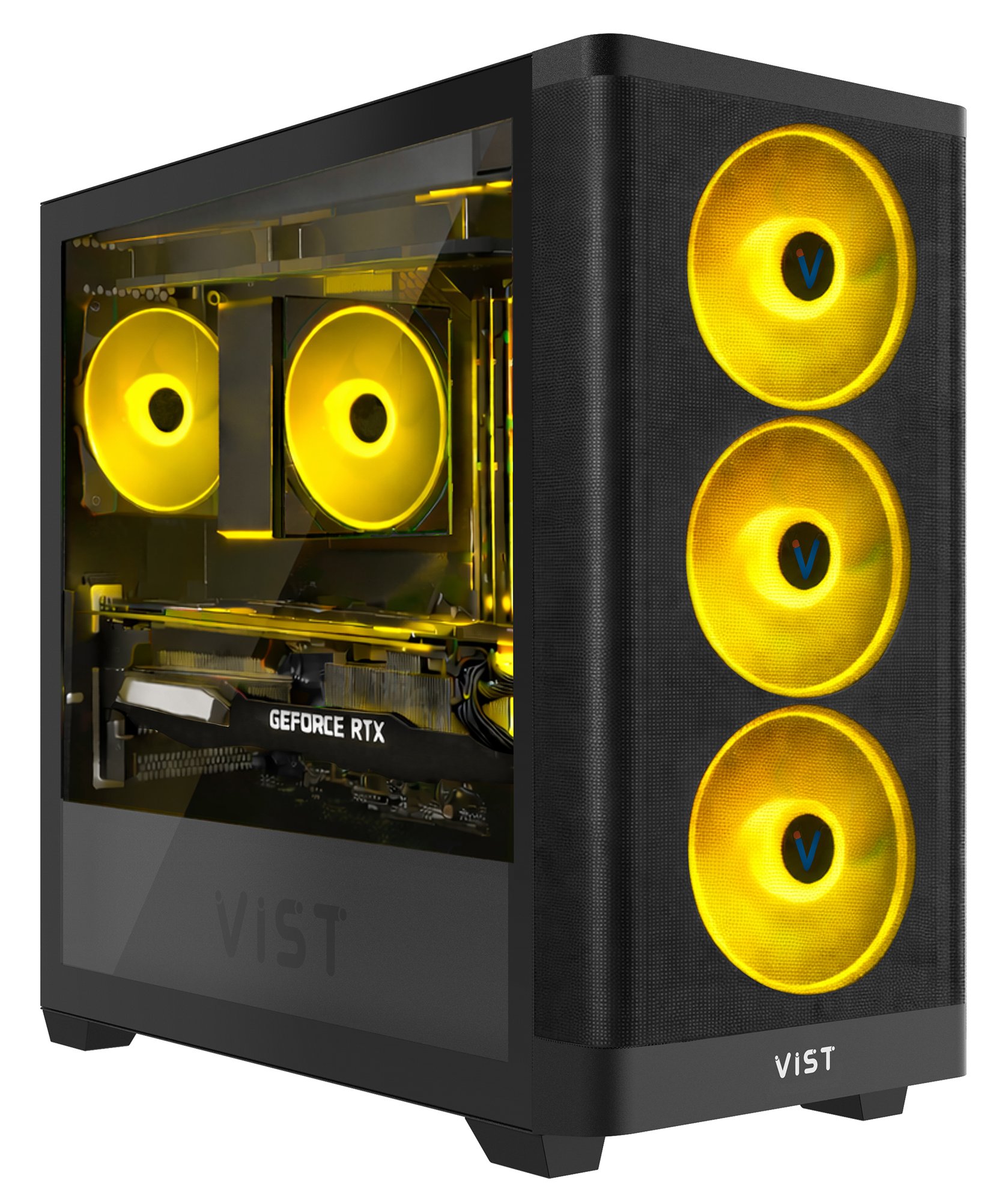 VIST Core Ultra 7 Gaming PC - 48GB RAM, RTX 5070, 1TB SSD, WiFi, Windows 11 Pro