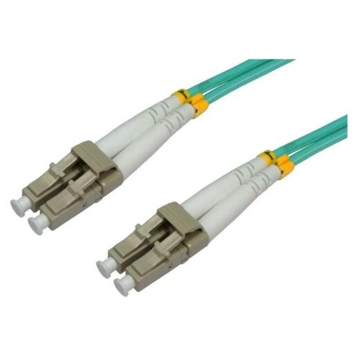 Cable Techly 3m LC/LC 50/125 de Fibra Óptica e InfiniBand - Azul Aqua