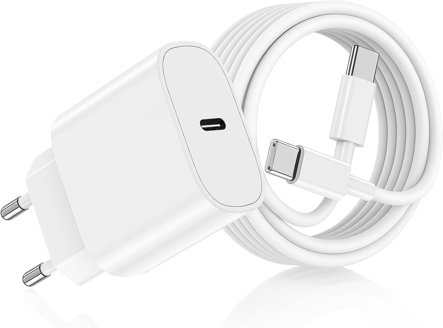 KALANKA USB-C Fast Charger iPhone 17/16/15, 2m USB-C Cable, Compatible with iPhone 17/16/15 Pro/Max, iPad Pro, and More