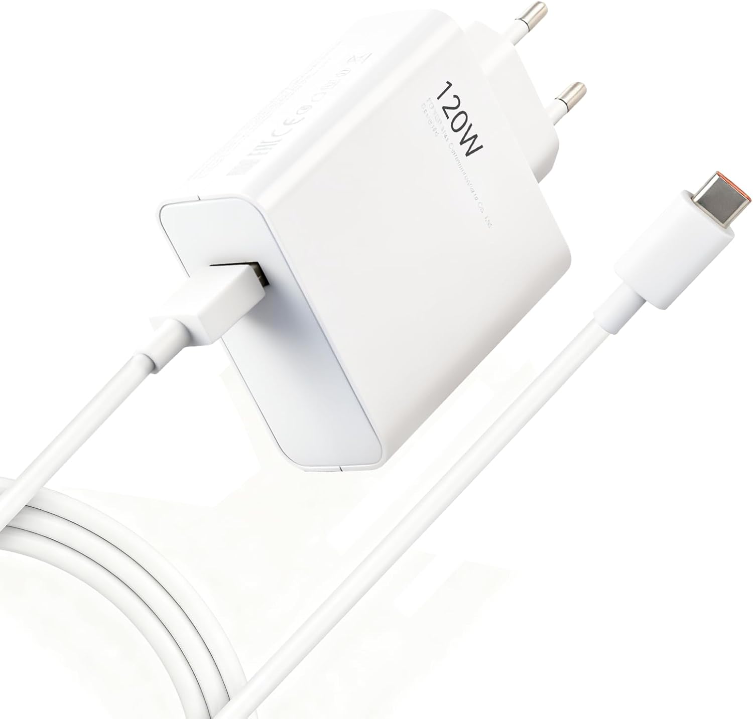 KALANKA 120W Rapid Charger, for Xiaomi Redmi Note 14/11S/11/12Pro/POCO X6/X4 GT Pad 6 5, with 6A USB C to Lightning Cable 1M