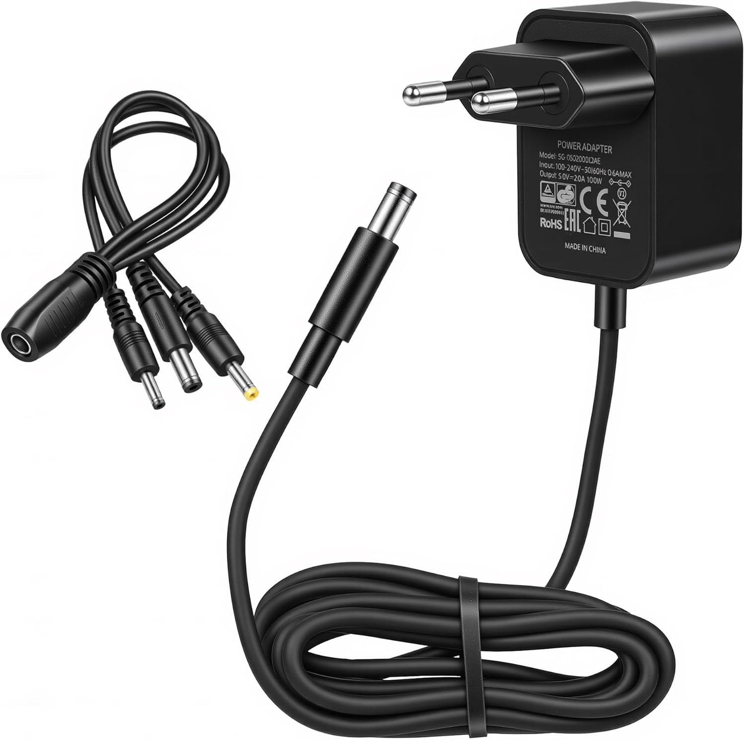 KALANKA 5V 2A 10W Power Adapter - Compatible with Yealink T-Series and SIP Phones
