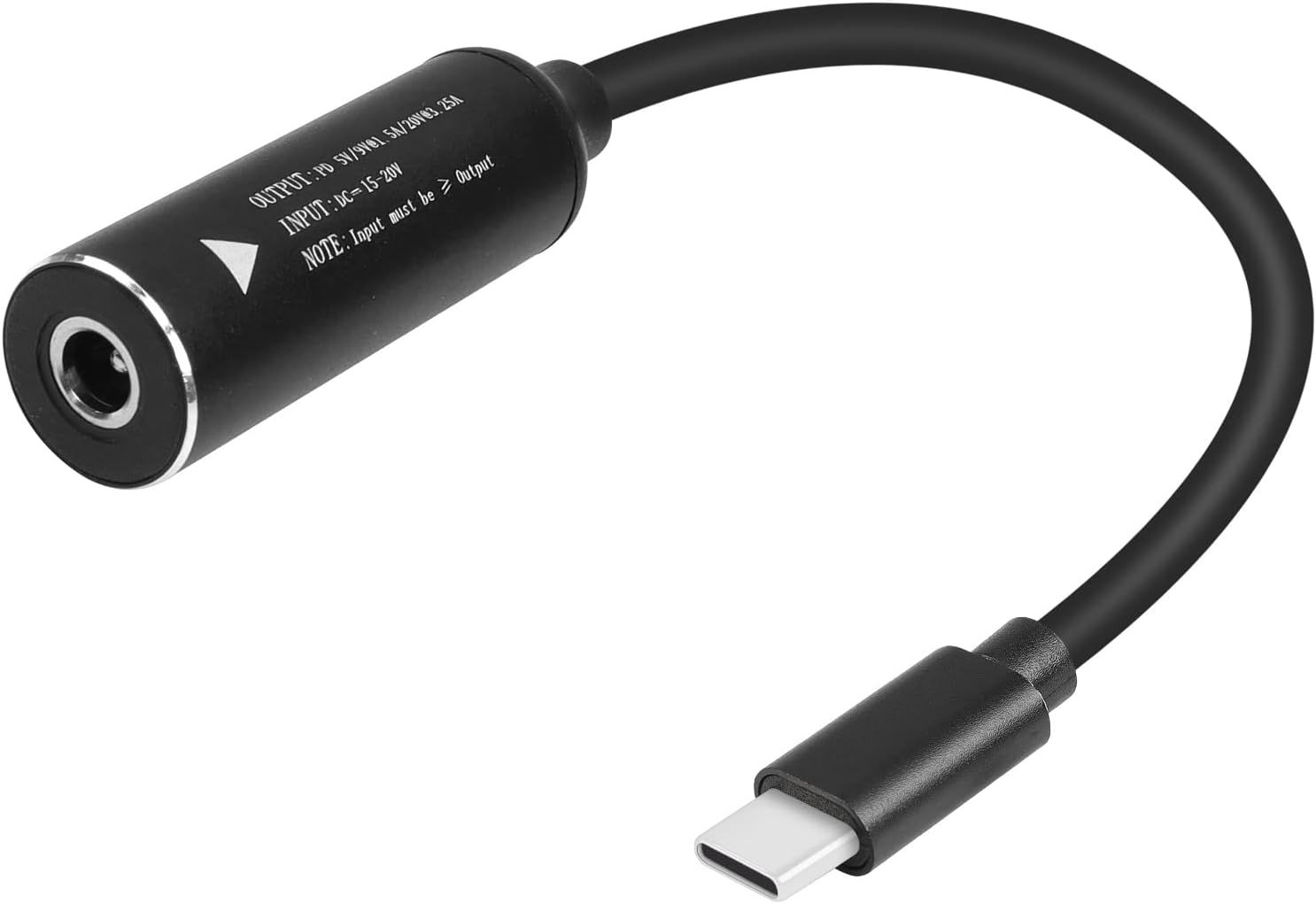 KALANKA PD65W DC4017 USB-C Cable - 4.0mm x 1.7mm Female Round to Type C for Laptops, Phones, Tablets, Rechargeables
